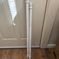 2 Shower Curtain Rods