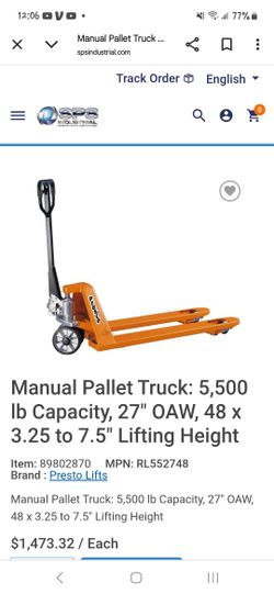 Hand Pallet Truck