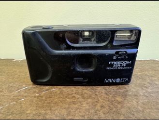 Minolta Freedom Point & Shoot 35mm Film Camera