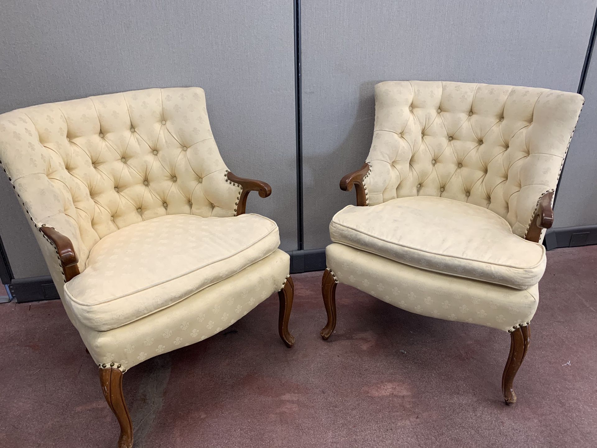 Matching antique chairs