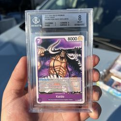 2022 one piece promos kaido Bgs 8