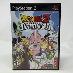 Dragon Ball Z Infinite World (No Scratches) PS2 PlayStation 2