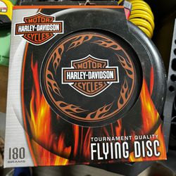 Harley Davidson Flying Disc 180 G In Package