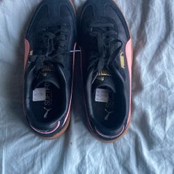 Puma Shoes Black And Pink Sneakers Foam