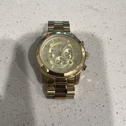 Oversized Gramercy Gold-Tone Watch