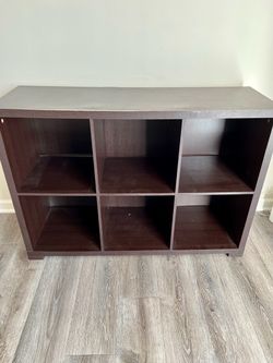 6-Cubby Storage Organizer Shelving Unit Free