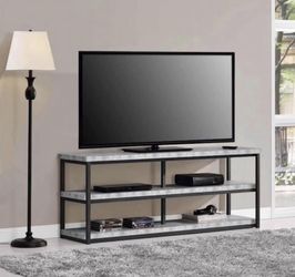 TV Stand Ashlar TV Stand for TVs up to 65", Light Concrete,Entertainment Center
