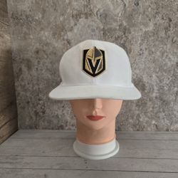 Las Vegas Golden Knights Adidas White Adjustable Snapback Cap
