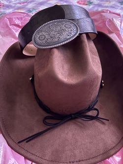 New Hat and belt