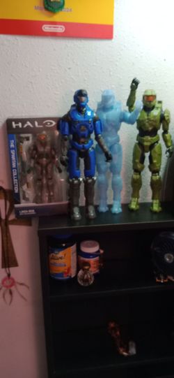 Halo master chief action toys