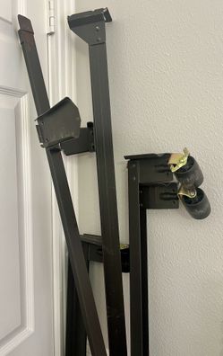 Metal Bed Frame with Wheels – $50 (Spring, TX)