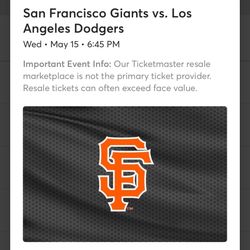 San Francisco Giants vs Los Angeles Dodgers 
