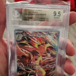 Destined Rivals Typhlosion Pokemon Beckett 9.5