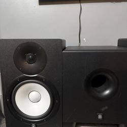 Yamaha HS8 And Yamaha HS8S Set