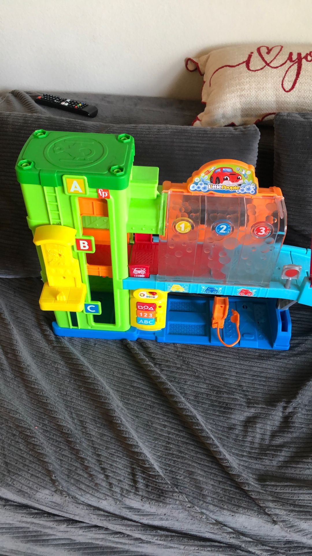 Little People Car Wash Play Set
