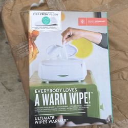 Baby wipe warmer