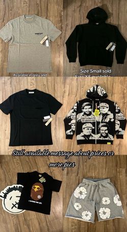 Mixed streetwear cloths all for 180