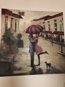 Wall Decor Canvas Real Paint