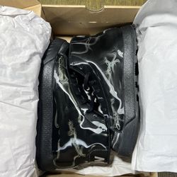 NIKE / DEAD MAN WALKING  Blazer Mid ACG Premium QK / X-RAY /  Skeleton Bones Shoes HALLOWEEN Horror Kicks / Men's 12 / Like New w/ Box!! / Black