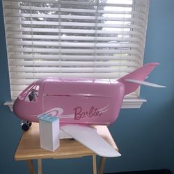 BARBIE JUMBO AIRPLANE with Drink Cart and Tray Table