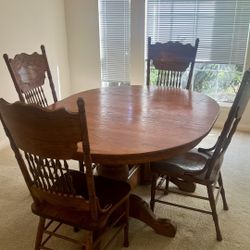 Beautiful Solid Wood Dining Table