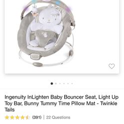 Ingenuity InLighten Baby Bouncer Seat