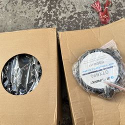 4-Blaupunkt GTX690 900W 6" x 9" 4-Way 4-Ohm Car Coaxial Speakers 6 x 9 inch NEW Bundle