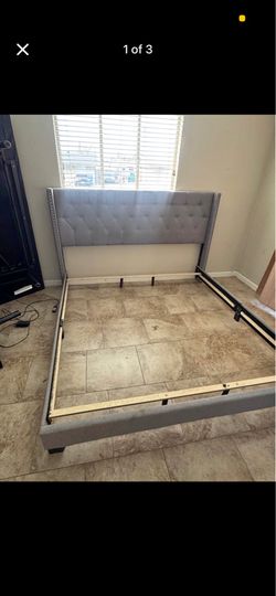 King size bed frame