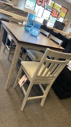 Rustic Small Breakfast For Small Apartment / Condo 5pc - Free Setup And Delivery Today 