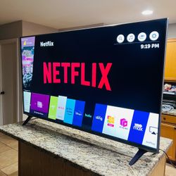 LG Smart 55” TV Large Flat Screen
