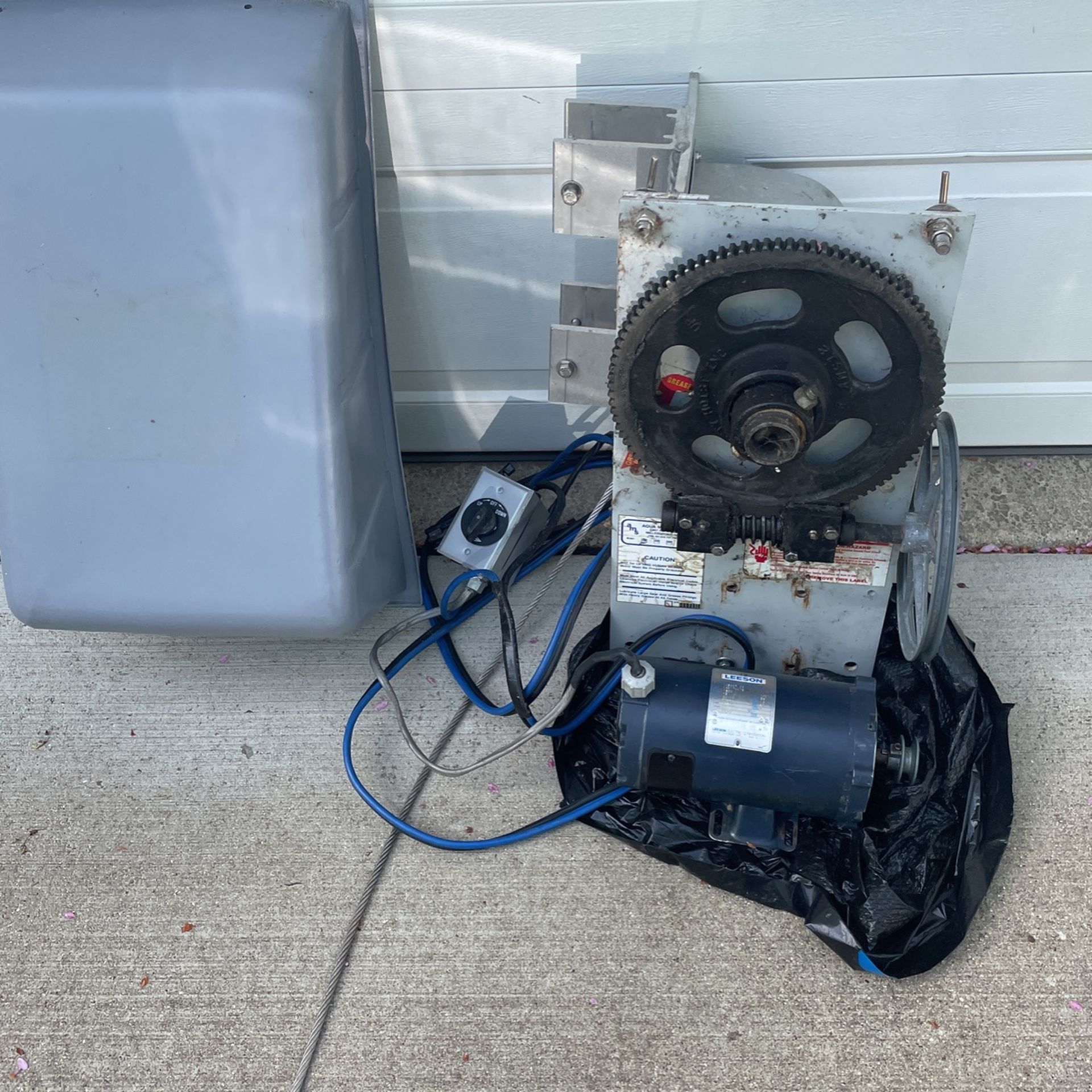 Vertical Boat Lift Motor