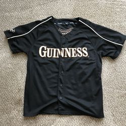 Authentic Guinness Baseball Jersey 