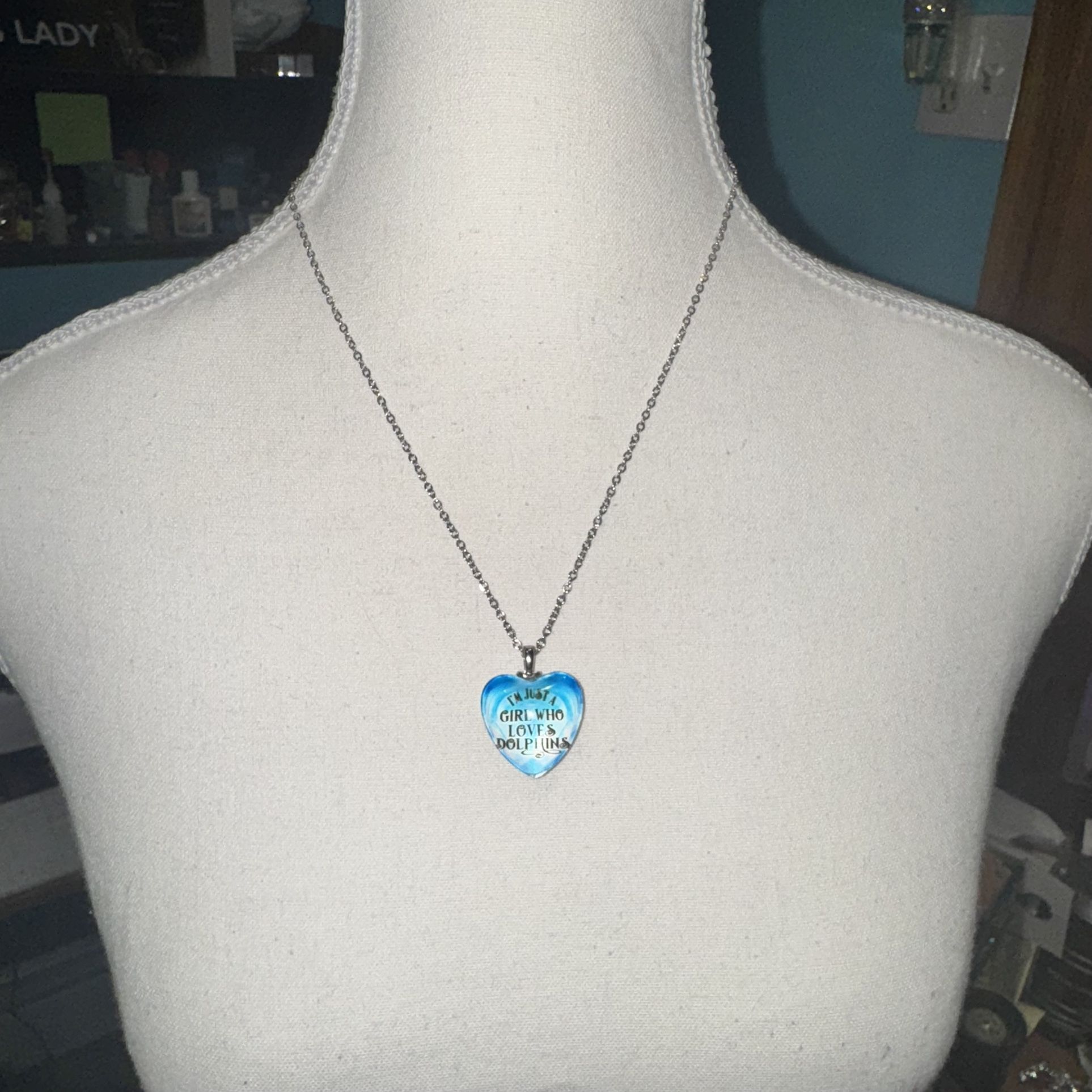 Bubble Heart Necklace