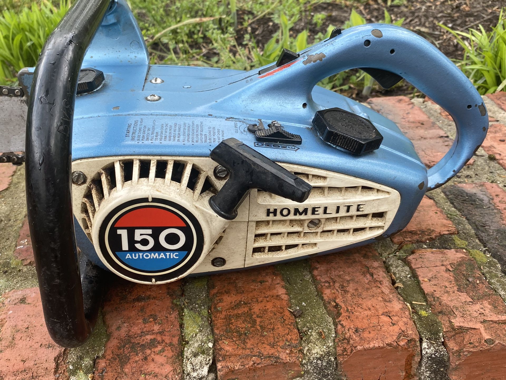 Vintage Homelite Chain Saw 150 Automatic For Sale In Crownsville, Md 