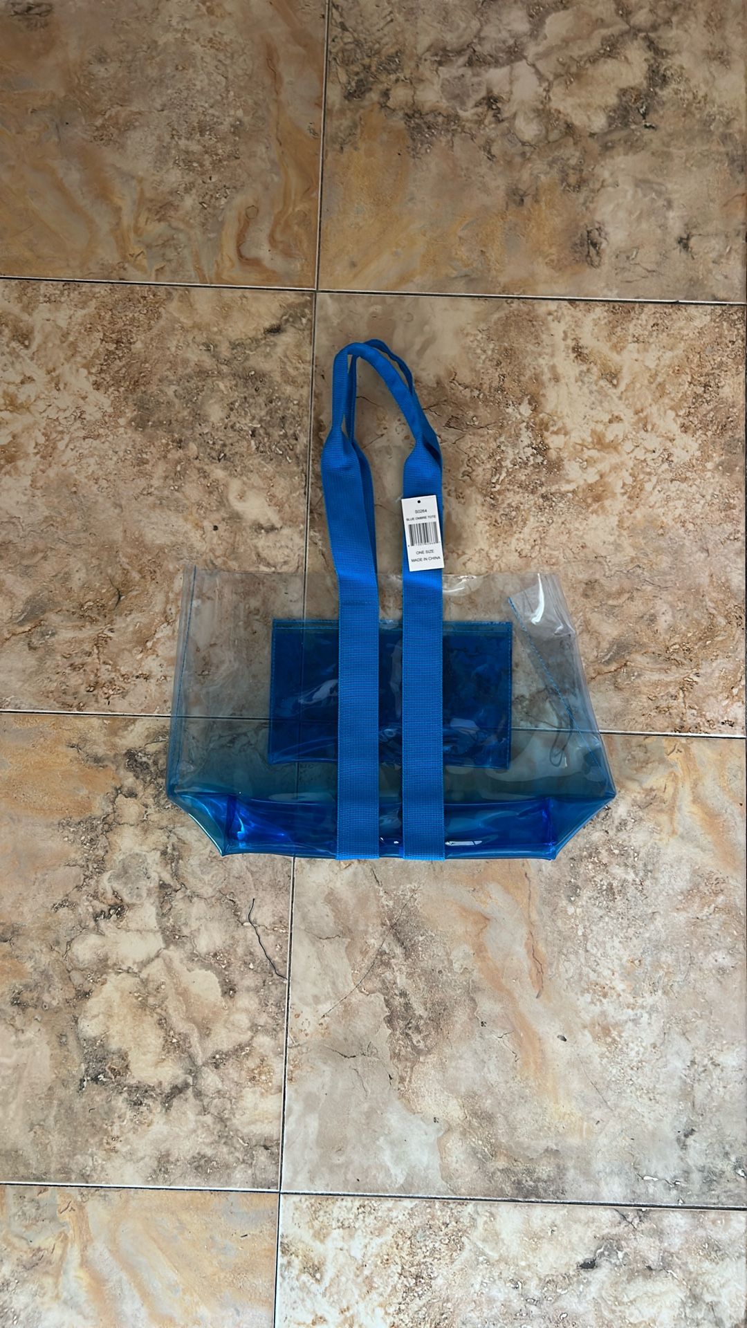 Blue Ombre Tote Bag New!