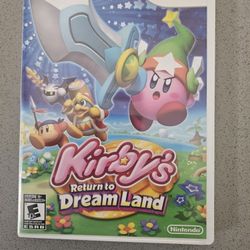 Kirby's Return To Dreamland Nintendo Wii 