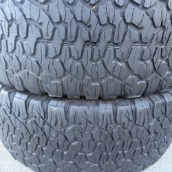 2 Used Tires 325/60r20 Bfgoodrich Ko2 🤑free Install‼️