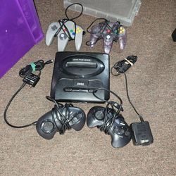 Old Sega Genesis 