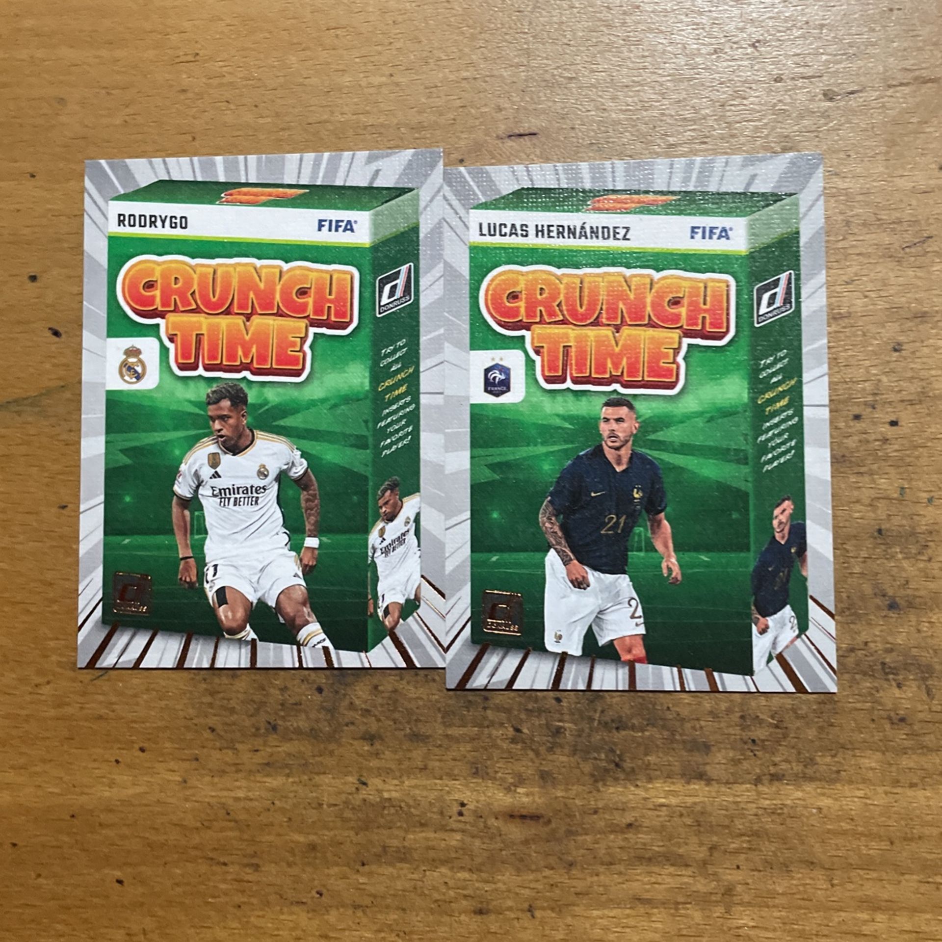 2024 DONRUSS FIFA LOT OF 2 CRUNCH TIME CARDS