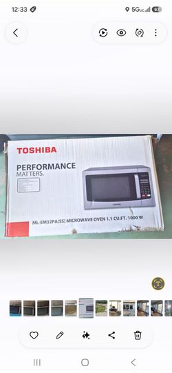 Toshiba microwave oven