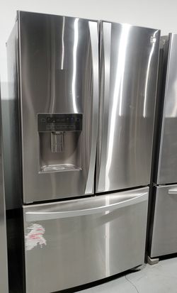 Kenmore 3-Door Stainless Steel Refrigerator Fridge
