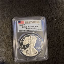 1 oz .999 silver proof 