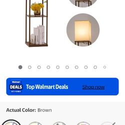 3 Shelf Floor Lamp