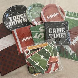 Touch Down, Game Time Party Supplies