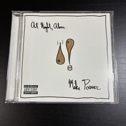 At Night, Alone by Mike Posner CD (2016)