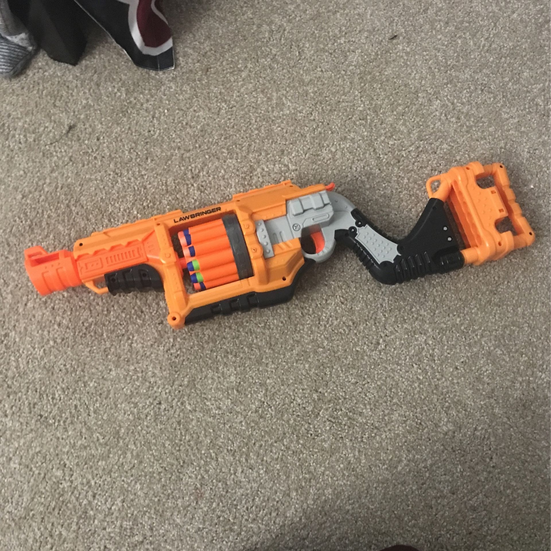 Law Breaker Transparent Nerf Gun Bullets Included Doomlands Edition