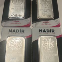 1oz Silver Bar 