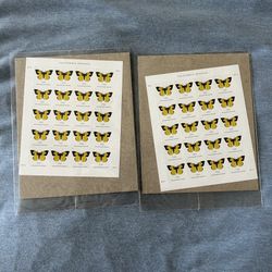 Pack of 40 Butterfly Stamps