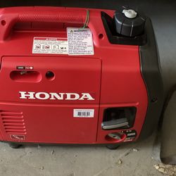 Honda 2200 Generator New Just One Test Start 