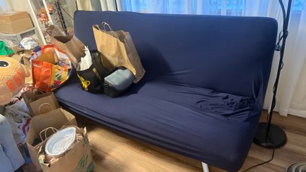 Sofa bed with cover